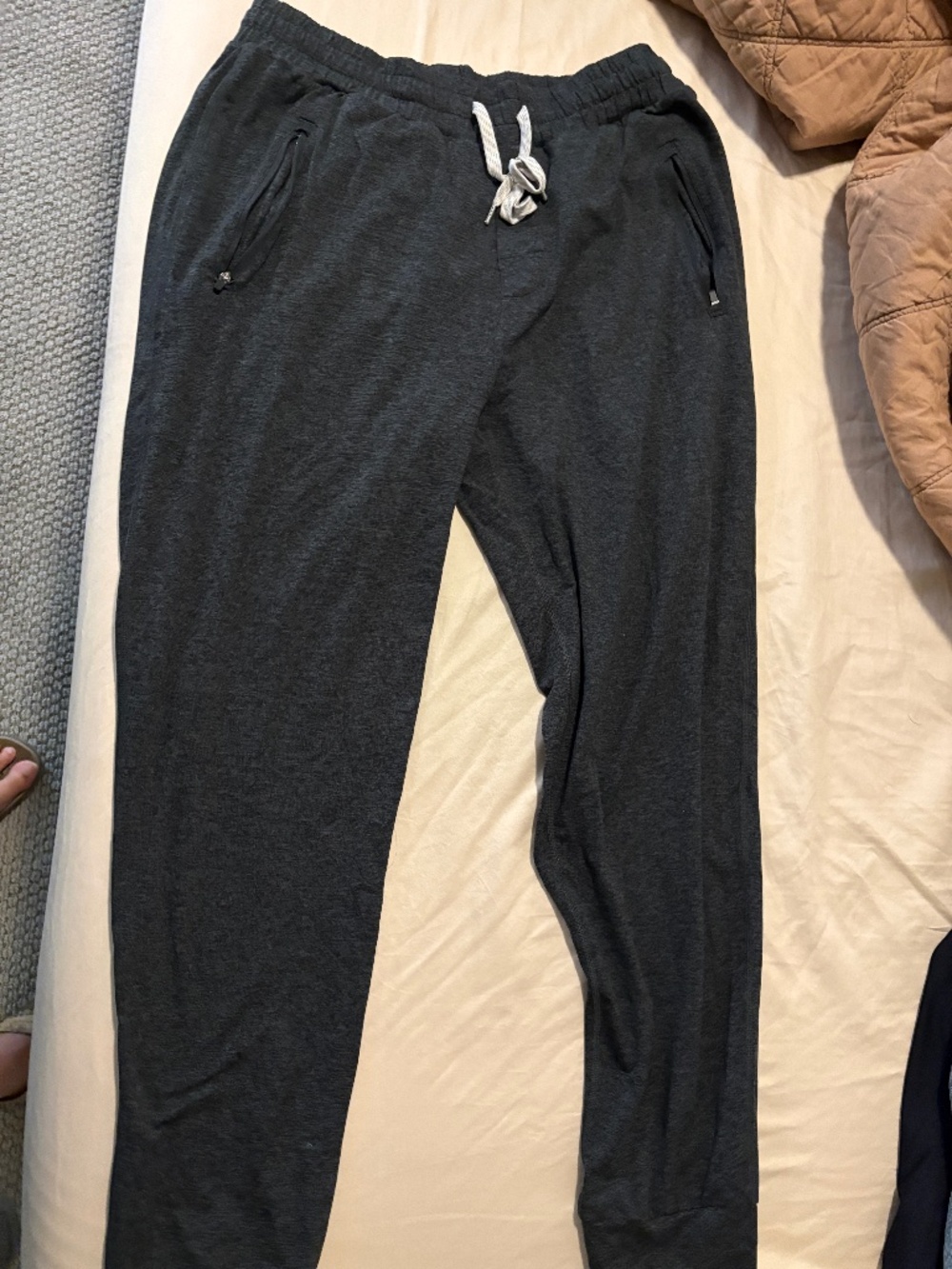 Charcoal Performance Jogger Pants